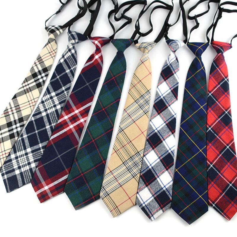Check Pattern School Ties